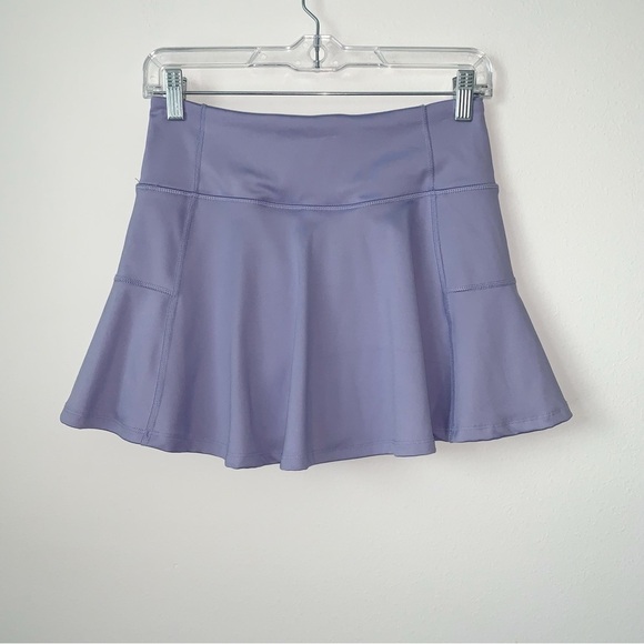Aéropostale Sport Skort Womens Small Lilac Wide Waistband Ball Pockets Tennis - Picture 3 of 10